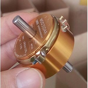 WDD35D4A Dubbele as Potten precisie geleidende kunststof potentiometer hoek sensor 1 K 2 K 5 K 10 K Pot