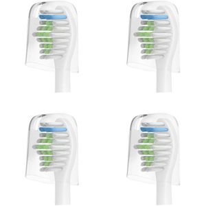 4/8Pc Tand Opzetborstels Voor HX6511 HX9362 HX6013 HX6063 HX3110 HX3212 HX6231 HX6631 HX6711 HX6721 HX8911 HX6730
