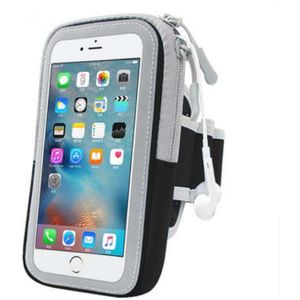 Unversal Sport Running Armband Voor Huawei Nova 5/Nova 5 Pro/Nova 5i 6.39 inch Riem Sporttas mobiele Telefoon Houder Case Op hand