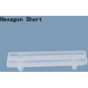 Diy Fruit Lade Handvat Hars Decoratieve Handvat Crystal Epoxy Mold Handvat Ornament Buigen Siliconen Mal Voor Hars