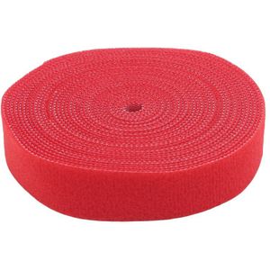 1 Roll 5M Magische Lijm Zelfklevende Tape Band Hoop Loop Strap Klittenbandsluiting Tape Scratch Roll Bevestiging tape