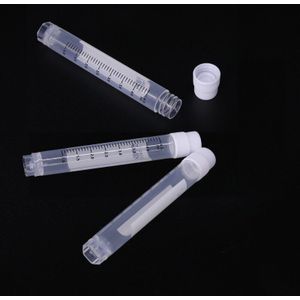 25 Stuks Cryo Flacon Buis Gamma Sterilisatie 0.5Ml 2Ml 5Ml Vloeibare Stikstof Lab Tube