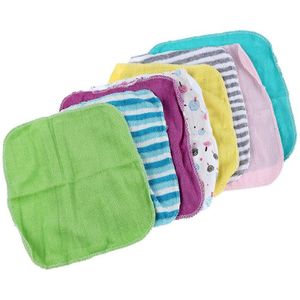 Baby Gezicht Wasmachines Handdoeken Katoen Vegen Washandje 8 Stks/pak