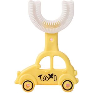 Children Toothbrush Portable Kids Toothbrush Eye-catching Labor-saving Cleansing Massage Infant Toothbrush Baby Supplies