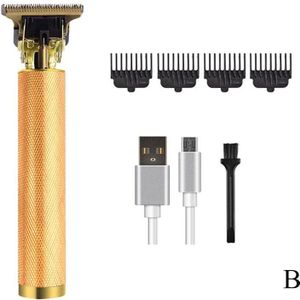 Mannen Draadloze Elektrische Haar Kapper Professionele Elektrische Haar Ba Baard Styling Trimmer Draak Pak Scheren B R1K2