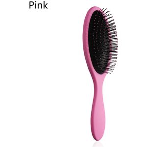 1 Pc Borstel Haarstuk Extension Training Hoofd Stalen Kam Pro Anti-Statische Borstel Voor Salon Styling Tool hoofdhuid Massage