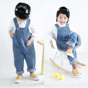 Jongens Overalls Jeans Lente Mode Kinderkleding Denim Overalls Broek Cowboy Jumpsuit Bib Broek Kids Baby Overalls 2 4 5 6