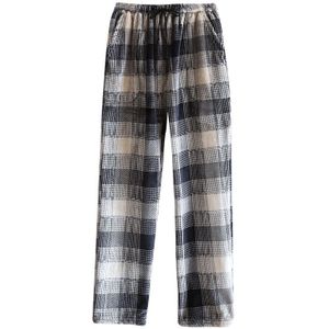 Warme Pyjama Broek Voor Mannen Herfst En Winter Flanel Verdikking Plaid Broek Mannen Slapen Bodems Pantalon Pijama Hombre Plaid Broek