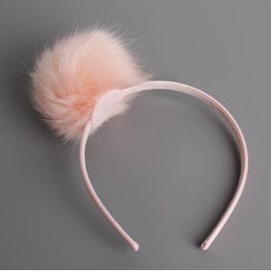 Prinses Pluizige Pompom Bal Hoofdband Kids Meisjes Hoofdtooi Hair Wear Bruiloft Gunsten Kerst Navidad