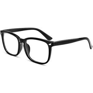 Elbru Anti Blue Ray Spektakel Brilmonturen Voor Vrouwen Mannen Unisex Vierkante Transparante Brillen Frame Retro Bloemen Brillen Mannelijke
