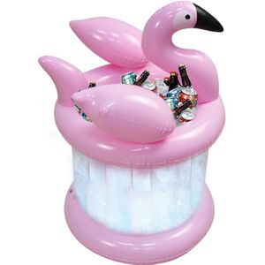 Flamingo Vormige Opblaasbare Bekerhouder Opblaasbare Stand Zwembad Speelgoed Float Drinken Opblaasbare Bekerhouder Bekerhouder Zwembad