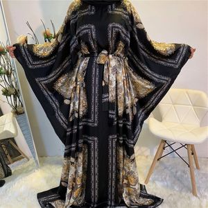 Abaya Moslim Vrouwen Elegante Mode Vest Gedrukt Dubai Kimono Mooie Moslim Islamitische Abaya