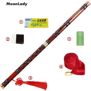 C D E F G Sleutel Bamboe Fluit Met Zwarte Lijn Muziekinstrumenten Traditionele Handgemaakte Chinese Houtblazers Instrument Te leren