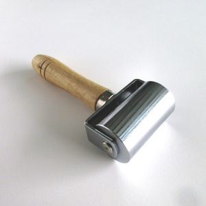 Roestvrij Staal Platte Druk Roller Behang Breng Hand Diy Tool Degelrol Wiellager Forwallpapering Werk