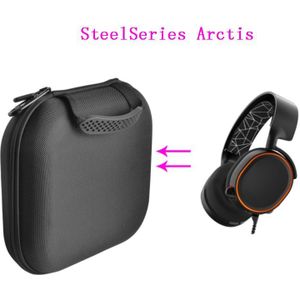 1Pc Mini Harde Eva Opbergtas Draagtas Voor Steelseries Arctis 3/5/7 Gaming Headset