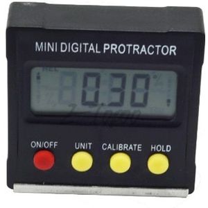 360 Graden Mini Digitale Gradenboog Inclinometer Elektronische Niveau Doos Magnetische Base Meetinstrumenten