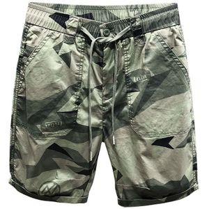 Dunne Camouflage Tooling Shorts Mannen Het Modemerk Zomer Losse Casual Vijfde Broek Mannen Mode Sport Shorts [afgewerkt