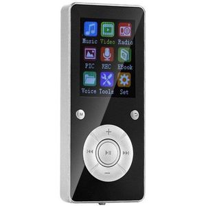 Bluetooth Mp3 Speler Media Fm Radio Recorder Hifi Sport Muziek Speakers E-book Opname 250Mah Batterij Antislip Speler