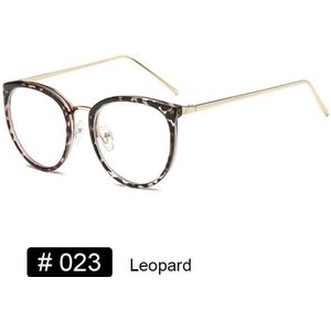 Yooske Optische Glazen Voor Sight Vrouwen Mannen Bijziendheid Ronde Oversized Brillen Frames Metalen Bril Clear Bril Met Doek