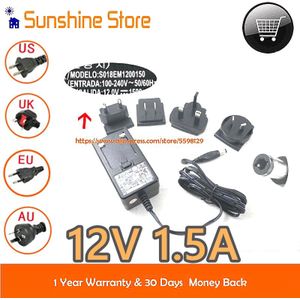 Echte Voeding Lacie S018EM1200150 SO18EM1200150 Externe Harde Schijf 12.0V 1500mA Switching Een/10212EA Ac Laptop Adapter