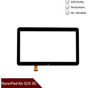 Zwart 10.1 Inch Touch Screen Voor Roverpad Air Q10 3G Tablet A1031 Digitizer Panel Sensor Glas Vervanging