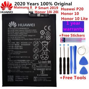 Hua Wei Originele 3400Mah HB396285ECW Telefoon Batterij Voor Huawei P20 Honor 10 Honor 10 Lite P Smart /honor 10i 20i Batterijen
