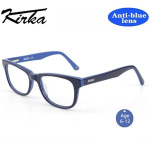 Kirka Brilmontuur Kind Kinderen Optische Bril Flexibele Beschermende Kids Glazen Frame Brillen Brillen Voor 6-12 Jaar