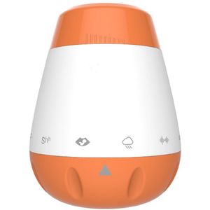 Zuigelingen Baby Wit Noise Smart Draagbare Voice Sensor Therapie Geluid Machine Muziek Slaap Fopspeen Oplaadbare