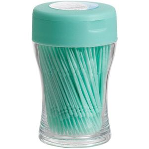 260Pcs Pick Interdentale Dubbele Kop Geborsteld Voor Tanden Reinigen Tandenstoker Oral Care Tool 6.2 Cm Dental Flos