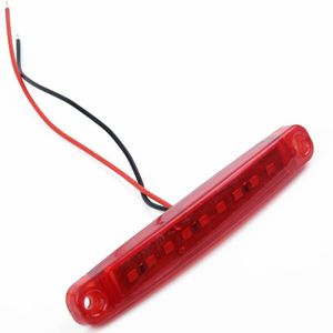 20 Pc Set Rood 9LED Truck Lichten Side Auto Bus Marker Licht Waterdicht 24V UK-STO