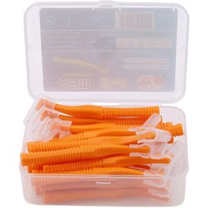 20 Stks/doos Tanden Whitening L Vorm Push-Pull Interdentale Borstel Oral Care Dental Tooth Pick Tand Orthodontische Tandenstoker Tandenborstel