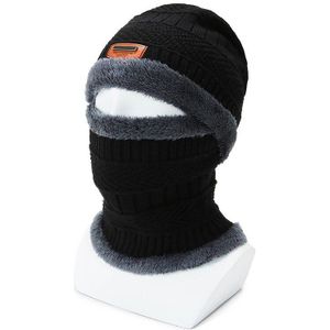 2 In 1 Winter Warm Muts Sjaal Set Oor Hoofd Hals Cover Sneeuw Ski Beanie Cap Unisex & T8