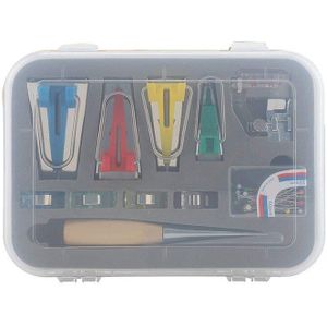 4/5/16/60Pcs Diy Naaien Patchwork Tool Stof Biais Tape Maker Kit Tool Voor naaien Elektrische Naaimachine Accessoires