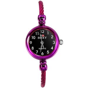 Relogio Feminino SOXY vrouwen Bangle Armband Horloges Luxe Dames Horloge Klassieke Arabische Digitale Vrouwelijke Klok