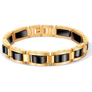 Zwart Magnetische Armband Mannen Hand Chain Energie Gezondheid Germanium Magneet Armband Rvs Armbanden Voor Vrouwen