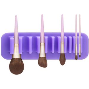 Silicone Make Borstel Wall Gemonteerde Zacht Duurzaam Herbruikbare Handig Eenvoudige Bediening Pak Beauty Tool Display Stand