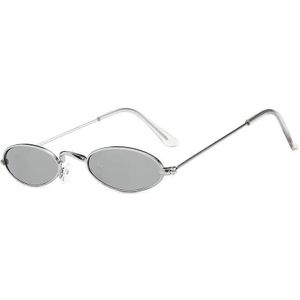 Retro Ronde Zonnebril Voor Vrouwen Mannen Kleine Ovale Aluminium Frame Zomer Stijl Unisex Zonnebril Vrouwelijke Mannelijke Kerstcadeau