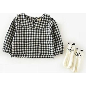 Baby Meisjes Blouse Lente Baby Meisje Kleding Kinderkleding Pasgeboren Meisje Blouse Katoen Kind Overhemd Blusas Kids Kleding