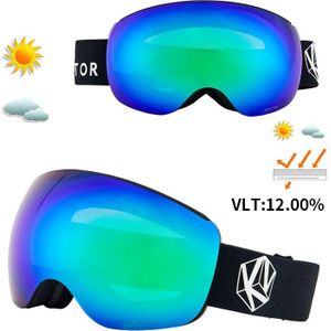 Otg Characterist Print Riem Ski Bril Sneeuw Bril Mannen Skibrille Anti-Fog Snowboard Skiën Vrouwen Zonnebril Outdoor Sport