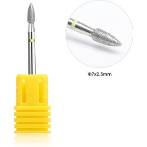 Diamond Nagel Boor Set Van Frezen Voor Manicure Diamond Bit Frees Nail Bits Voor Elektrische Boor machine