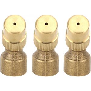 3 PCS Tuin Irrigatie Landbouw Verstuiven Sprinkler Spuitkop G1/4 ""Misting M14 Nozzle Hogedrukreiniger Onderdelen