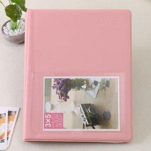 1 stks/partij Snoep Kleur 6 Inch Home Reizen Geheugen Interleaf Type Fotoalbum Kan Zetten 80 Vellen Foto 'S party