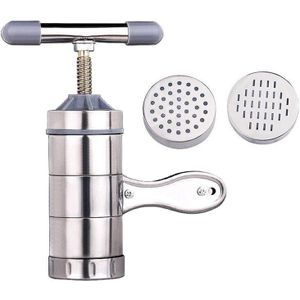 Nieuw Rvs Pasta Noodle Maker Fruitpers Druk Spaghetti Keuken Machine