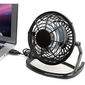 Usb Mini Desktop Kantoor Ventilator 360 Graden Draaibaar Computer Laptop Zomer Koeler