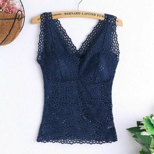 Solid V-hals Vrouwen Dames Sexy Tank Tops Bloemen Kant Bralette Bustier Crop Top Bra Shirt Vest Exotische Kleding