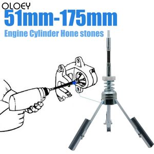 Oloey Auto Motor Kleine Remcilinder Hone 51 Mm-175 Mm Boring Honen Tool Flexibele As 2 ""- 7 ""Truck Bus Tractoren Industriële Motor