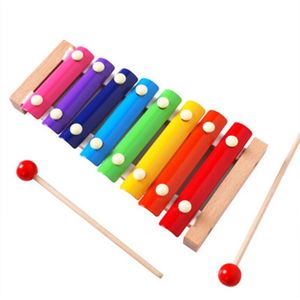 Baby Vroege Muziekinstrument Hand Klop Piano Dier Multicolor Xylophon Ontwikkelen Muziek Speelgoed Voor Kinderen