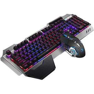 Toetsenbord Muis Combo Klassieke Delicate K680 2.4G Draadloze Oplaadbare 26 Toetsen Non-Conflict Toetsenbord 6 Knop muis Set