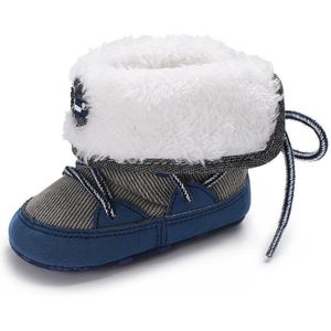 DkDaKanl baby boy Winter peuter laarzen baby lace up zachte bodem super houden warme sneeuw schoenen LPJ004