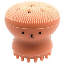 Siliconen Kleine Octopus Wasborstel Siliconen Beauty Borstel Kleine Octopus Reiniging Instrument Siliconen Wassen Gezicht